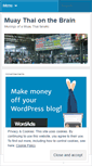 Mobile Screenshot of muaythaionthebrain.com